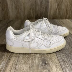 Nike Son Of Force 615153-109 Youth US Size 7Y White Athletic Sneaker Shoes AZ21